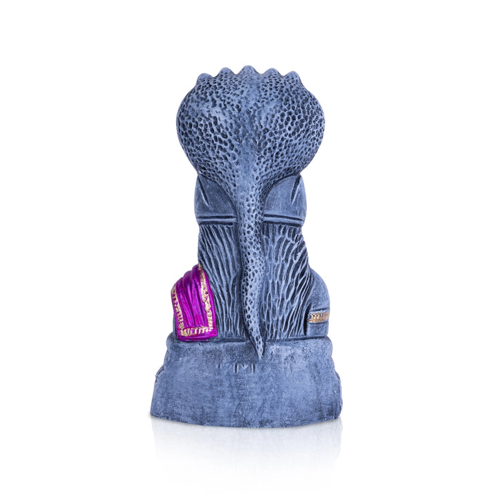 Karumariamman Statue Clay Golu Bommai - 13 X 6 Inches | Navratri Gombe/ Giri Golu Doll For Navaratri Decor