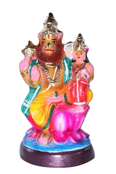 Lakshmi Narasimhar Paper Mache Golu Bommai | Giri Golu Doll/ Navaratri Golu Bommai/ Gombe/ Bommai