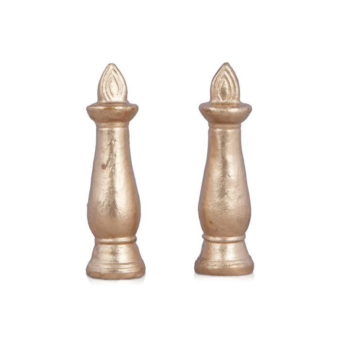 Varalakshmi Clay Golu Bommai Set - 10 x 4.5 Inches | Giri Golu Doll/ Navaratri Golu Bomma/Gombe/Bommai