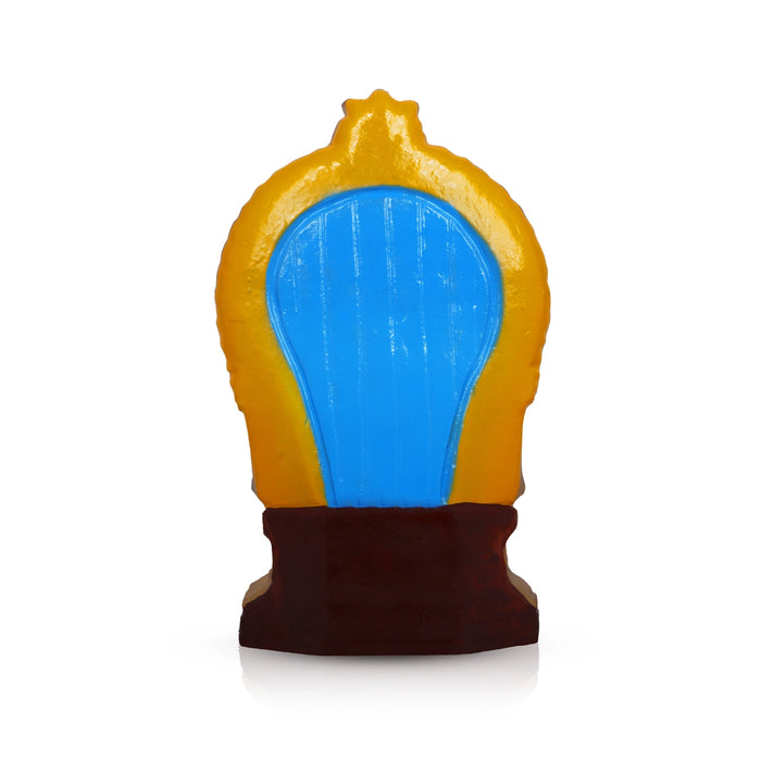 Sringeri Sharadambal Clay Golu Bommai - 10 x 6 Inches | Giri Golu Doll/ Navaratri Golu Bomma/Gombe/Bommai