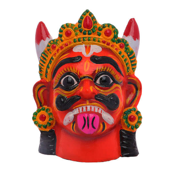 Drishti Thalai - 11 Inch | GiriAus  Golu Doll/ Clay/ Evil Eye Doll/ Navratri Bommai/ Gifts/ Showpiece