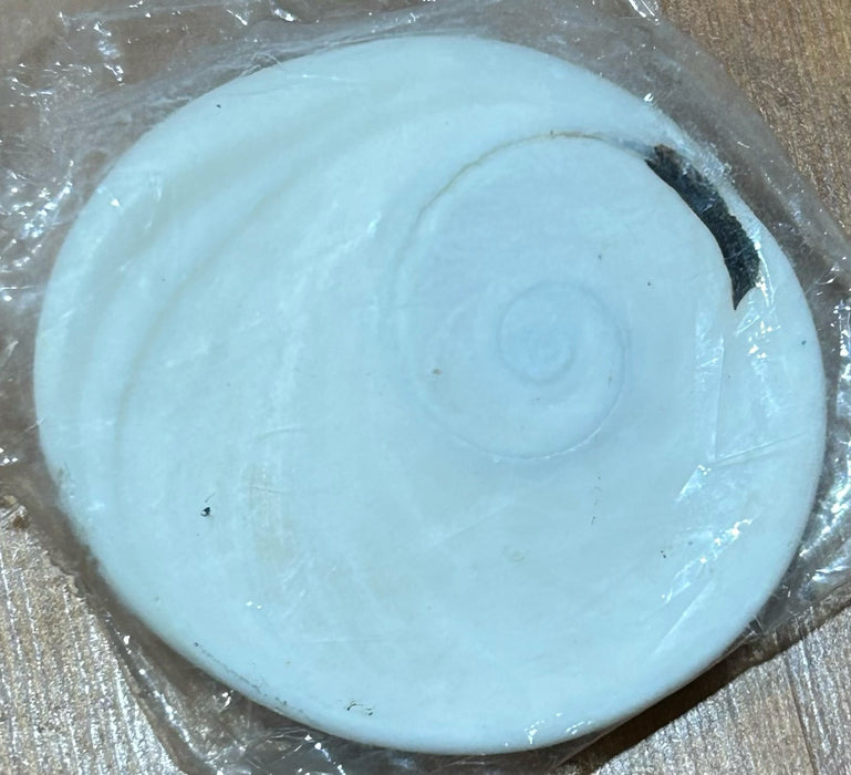 Gomti Chakra Nabi Shell - 1 Piece | Gomati Chakra | Naag Chakra for Vastu and Laxmi Puja