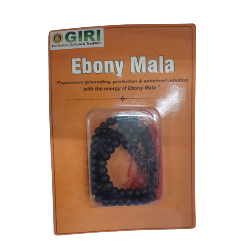 Karungali Mala | Black Ebony Mala/ Ebony Mala for Men and Women