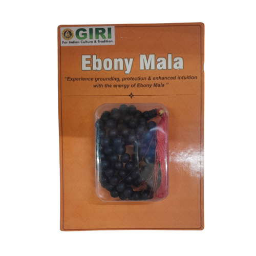 Karungali Mala | Black Ebony Mala/ Ebony Mala for Men and Women