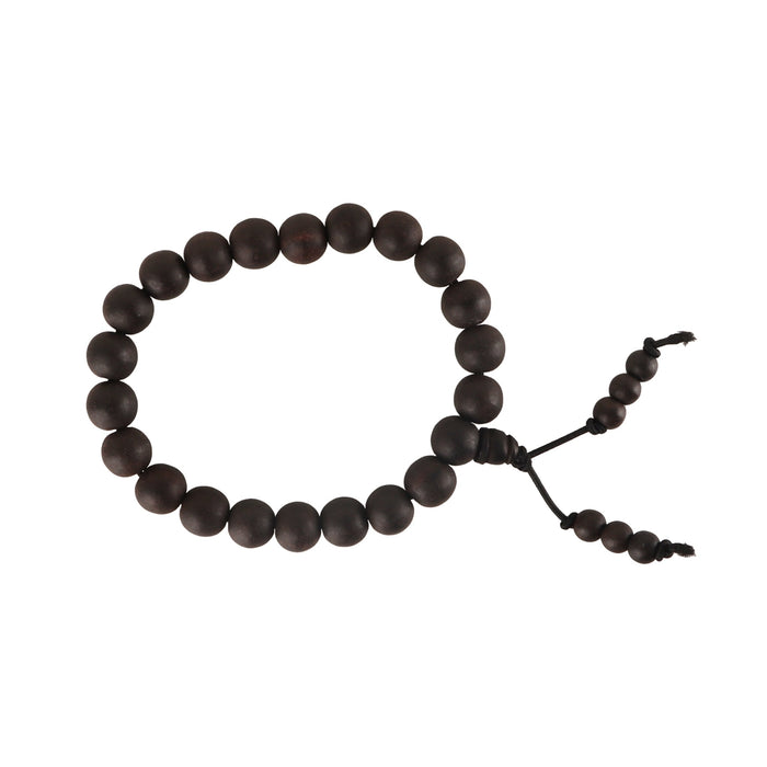 Karungali Bracelet - 3 Inches | 10 mm/ Ebony Bracelet/ Ebony Wood Bracelet for Protection From The Evil Eye
