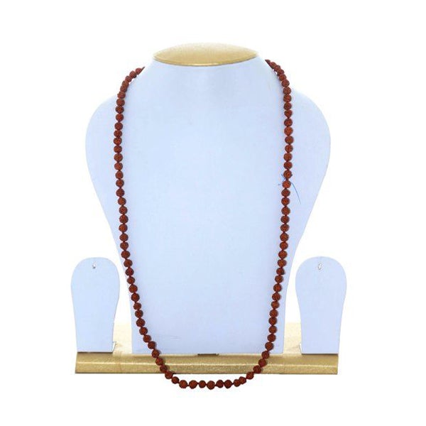 Rudraksha Mala with Thread Knot | 108 Beads Japa Mala/ Kantha Mala/ Ruthratcham Malai for Meditation