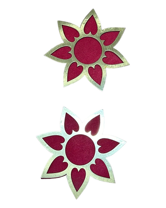 Rangoli candle holder