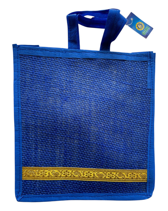 Jute Bag | Tote Bag/ Return Gifts/ Thamboola Bag/ Gift Bag for Wedding