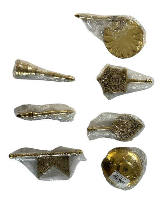 Shodashopachar | 6 Pcs / Brass Shodashopachar for Puja / 350 Gms Approx