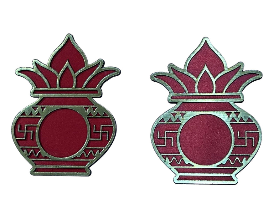 Rangoli candle holder