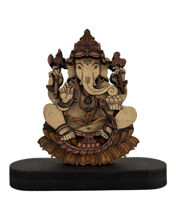 Wooden Mixed God 3D - 1