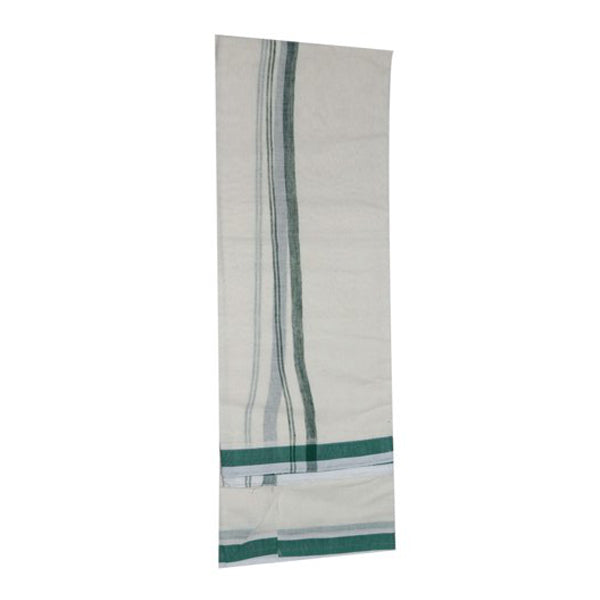 Angavastra - 1.6 Meters | Gundanchi Border Towel for Men/ Uthriyam/ Kasavu Shawl