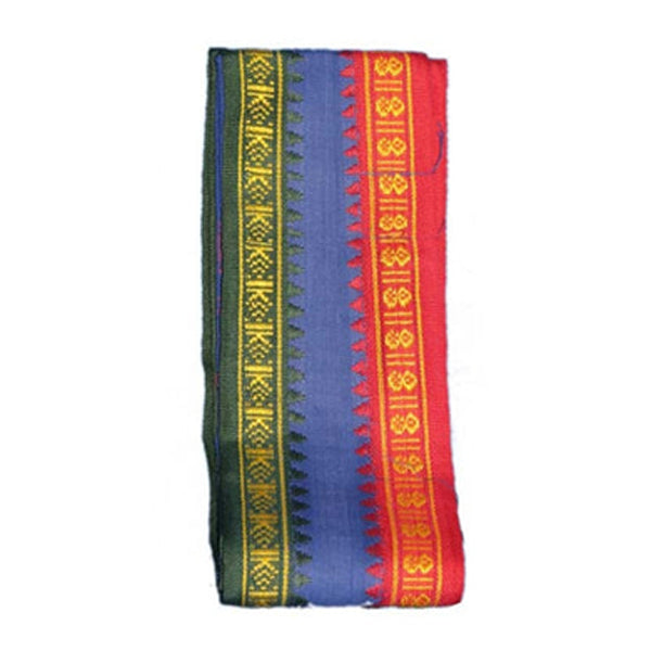 Angavastra - 32 x 64 Inches | Thalapathi Design Towel for Men/ Melmundu/ Blue Colour Uthriyam
