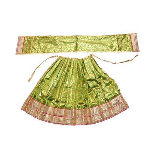 Amman Pavadai Thavani - Gold Print Sada 24 Inch