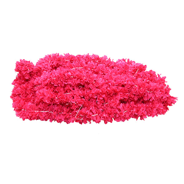 Cloth Flower - 1 Mtr | Garland/ Artificial Flower for Home Decor/ Random Colours