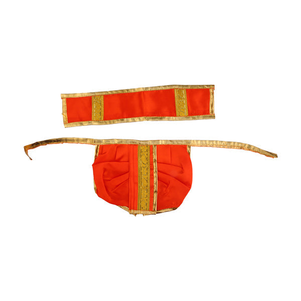 Panchakacham | Satin with Jari Border Panchakajam for Deity/ Assorted Colour