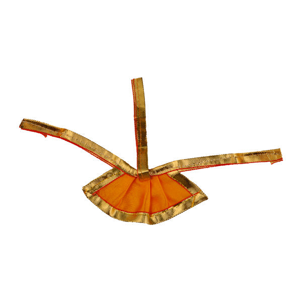 Amman Pavadai | Satin with Jari Border Mata Poshak/ Devi Vastra for Deity/ Assorted Colour