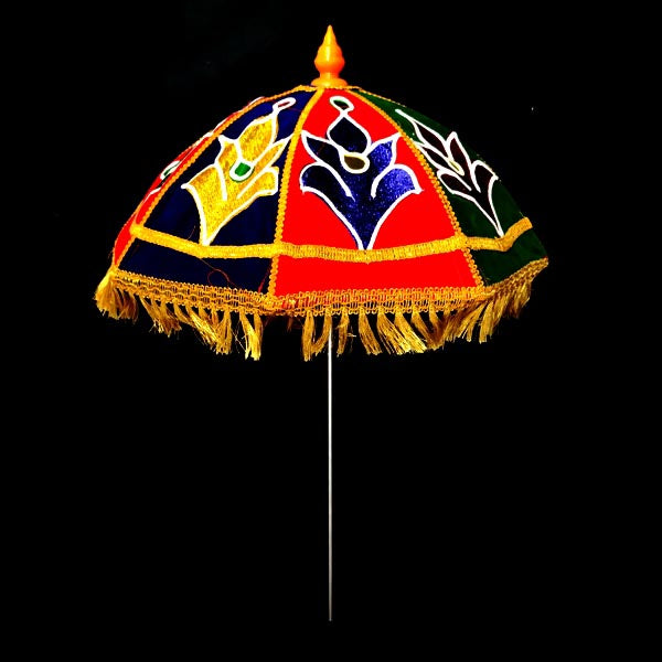 Temple Umbrella - Velvet 9 Inch