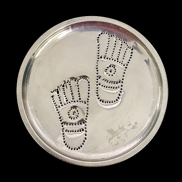 Kolam Stencil - 5.5 Inches | Rangoli Plate/ Kolam Stencil for Puja Room Decor