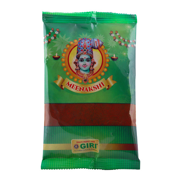 GiriAus Kumkum - 100 Gms | Sindoor/ Kungumam/ Kumkuma for Pooja/ Dark Red Colour/ Pocket