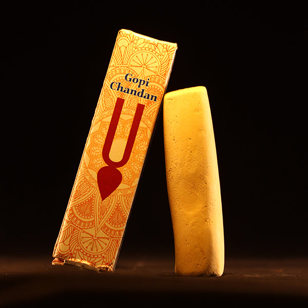 GiriAus Gopi Chandan Long Sticks - 60 Gms | Namakatti/ Thiruman/ Srichurnam/ Holy Stick/ Tilak