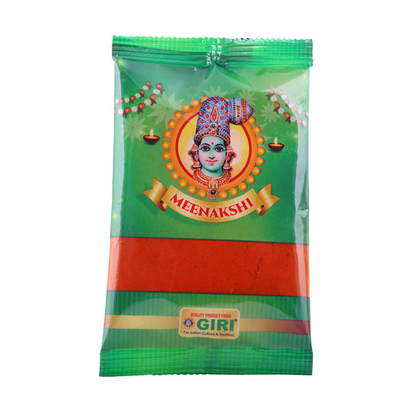 GiriAus Kumkum - 50 Gms | Sindoor/ Tilak/ Kungumam/ Kumkuma for Pooja/ Red Colour/ Pocket