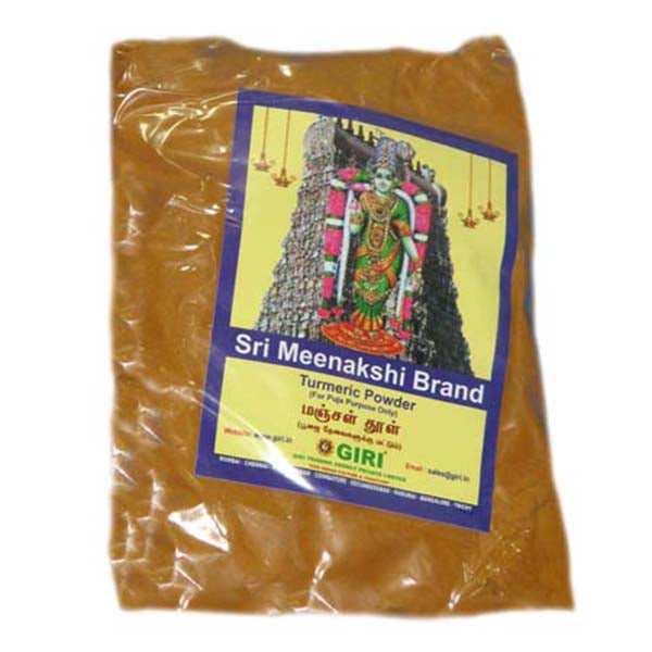 GiriAus Turmeric Powder - 250 Gms | Haldi Powder/ Manjal Thool for Pooja/ Yellow Colour/ Pocket