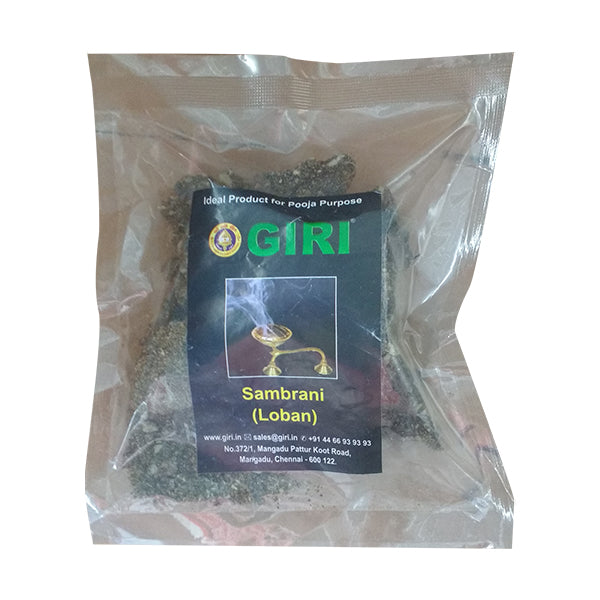 GiriAus Sambrani - 100 Grams | Dhoop for Pooja/ Guggal/ Loban