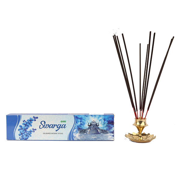 GiriAus Swarga Incense Sticks - 25 Sticks | Agarbatti for Daily Puja/ Agarbathi