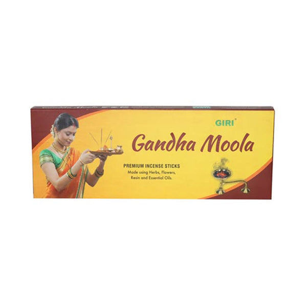 GiriAus Gandha Moola Premium Incense Sticks - 30 Pcs | Agarbathi/ Agarbatti for Pooja