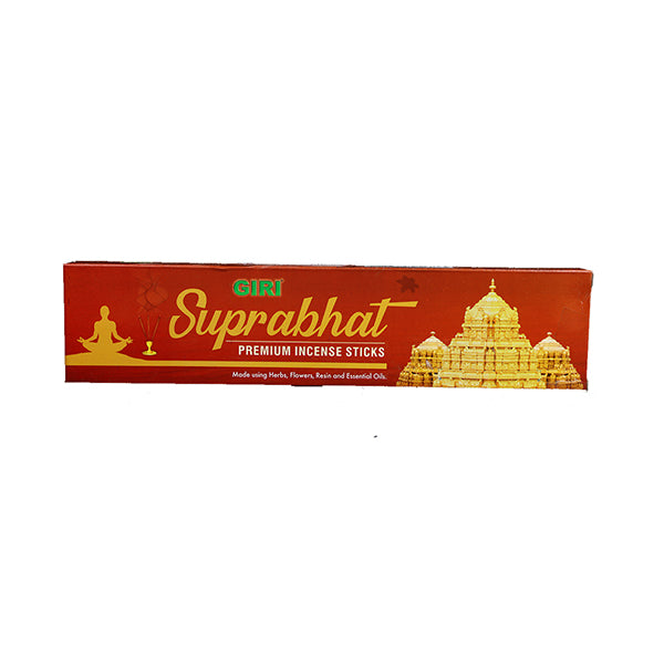 GiriAus  Suprabhat Premium Agarbathi - 50 Grams | Incense Sticks for Pooja Daily/ Agarbatti