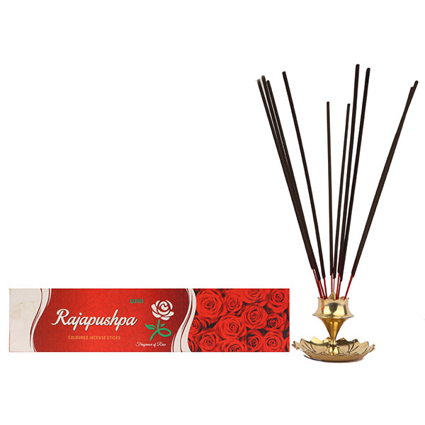 GiriAus  Rajapushpa Incense Sticks - 25 Sticks | Agarbatti for Pooja/ Fresh Fragrance Agarbathi