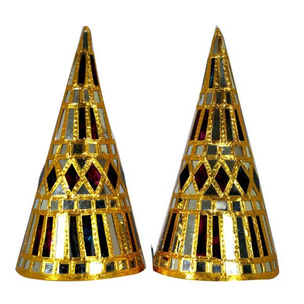 Paruppu Thengai Koodu - 11 Inches | Tanjore Styple Paruppu Cone for Traditional Ceremony & Wedddings/ Set