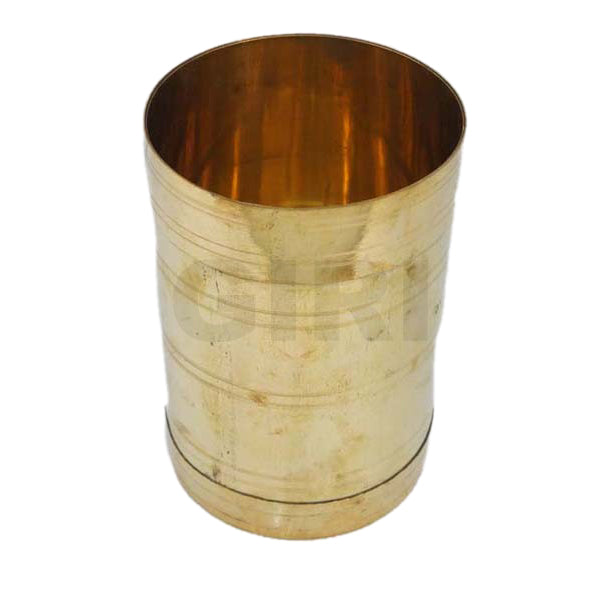 Brass Padi - 6.5 Inches | Rice Grains Measuring Pot/ Measuring Cup for Home/ 525 Gms Approx