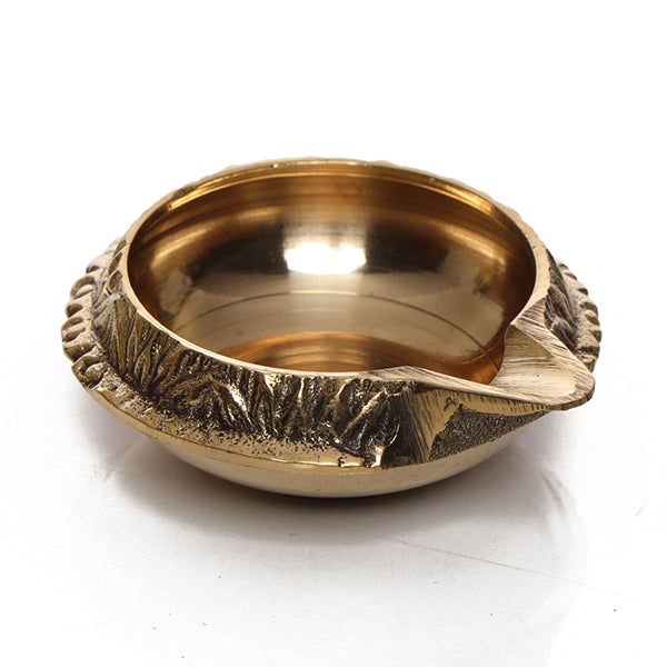 Kubera Deep - Brass | Diya for Puja | Kubera Villaku/ Lamp for Diwali/ 50 Grams