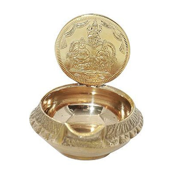Sri Lakshmi Kuber Deep-Light Weight-Brass