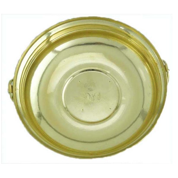 Special Uruli Flower Pot-Brass