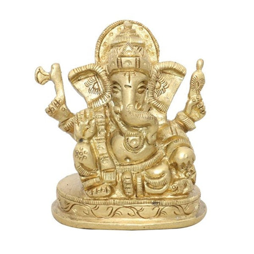 Af Ganesha Sitting Oval Base