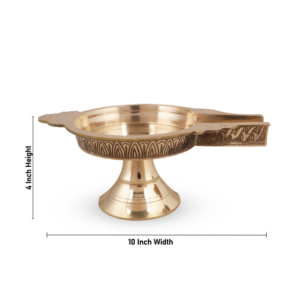 Abhisheka Plate Vaarp | Pooja Stand/ Abhisheka Patra for Pooja