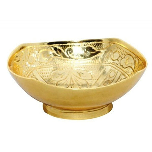 Brass Microw Silver/Gold Coating Bowl