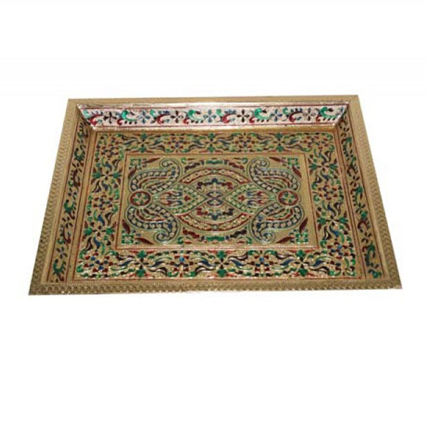 Tray With Out Handle Meena 8 Glass