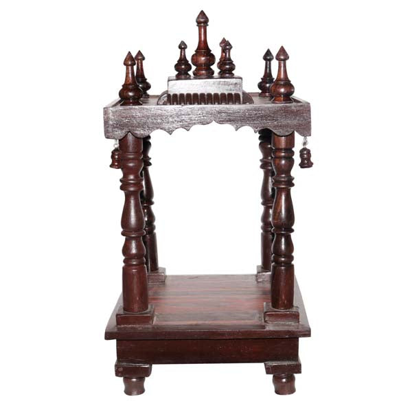 Rosewood Pooja Mandapam | Pooja Stand/ God Stand for Home