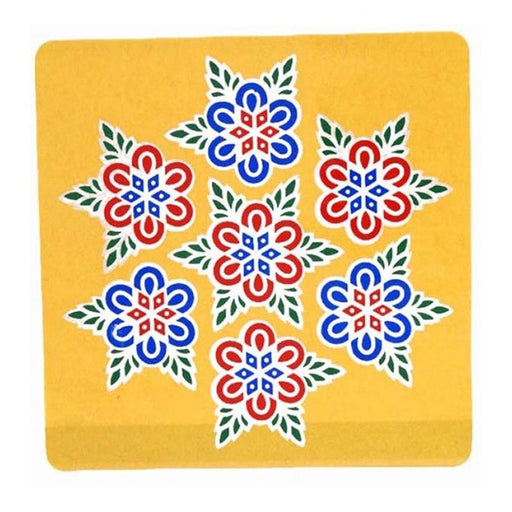 Colour Kolam Sticker (2 Pcs)