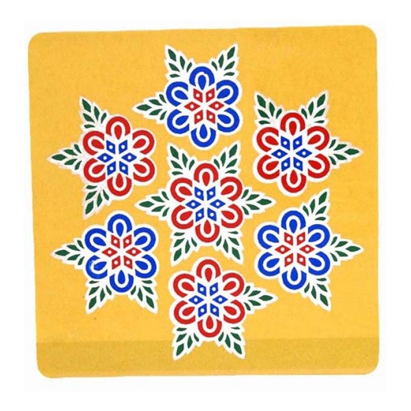 Colour Kolam Sticker (2 Pcs)