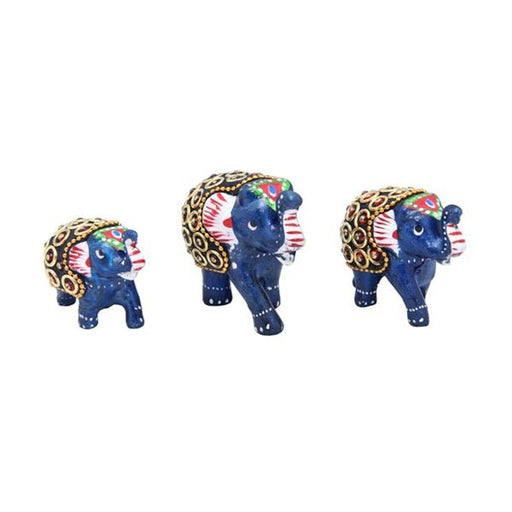 Resin Elephant Set of 3 Pcs