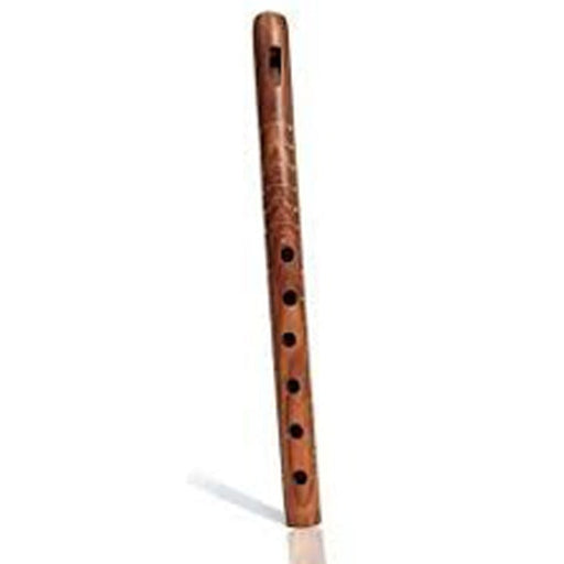Flute-With Brass Work