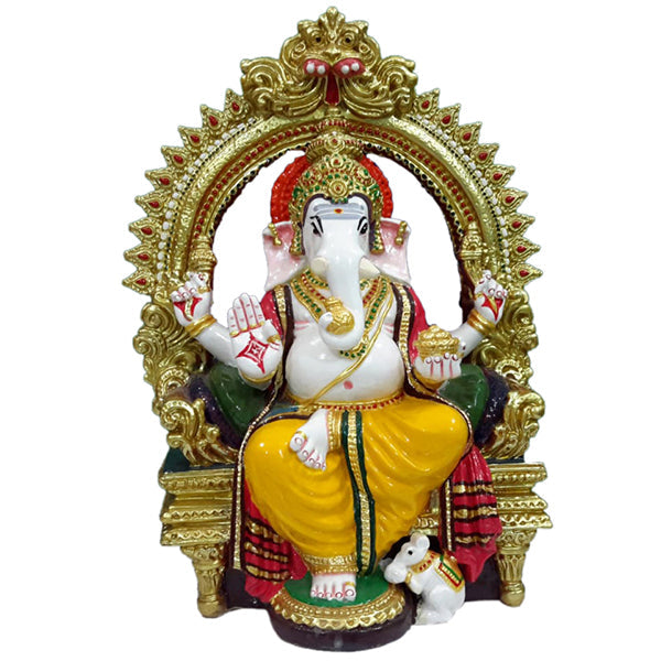Ganesha Statue | Fibre Idol | Home and Puja | Ganapathi idol | Gifts | Decorative item