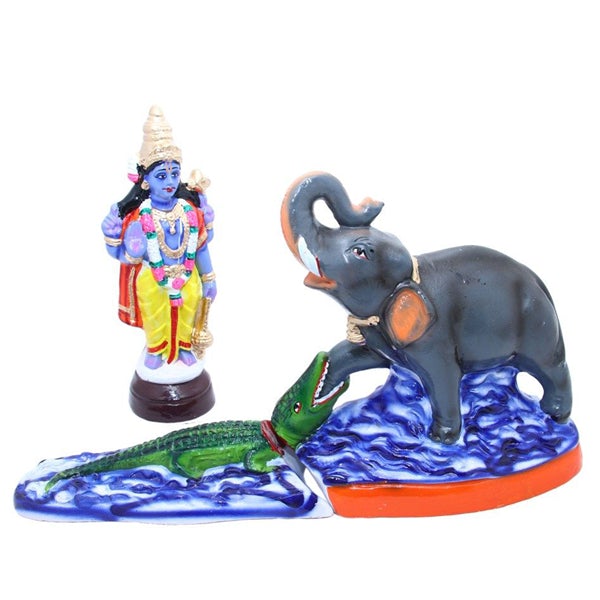 Gajendra Moksham Golu Bommai Set | Giri Golu Doll/ Navaratri Golu Bomma/Gombe