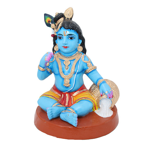 Vennai Krishnan Golu Bommai - 12 Inches | Giri Golu Doll/ Navaratri Golu Bomma/Gombe/Bommai