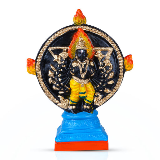 Chakrathazhwar - Clay - 11 Inch